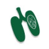 Icona verde che raffigura i polmoni infestati dai vermi polmonari